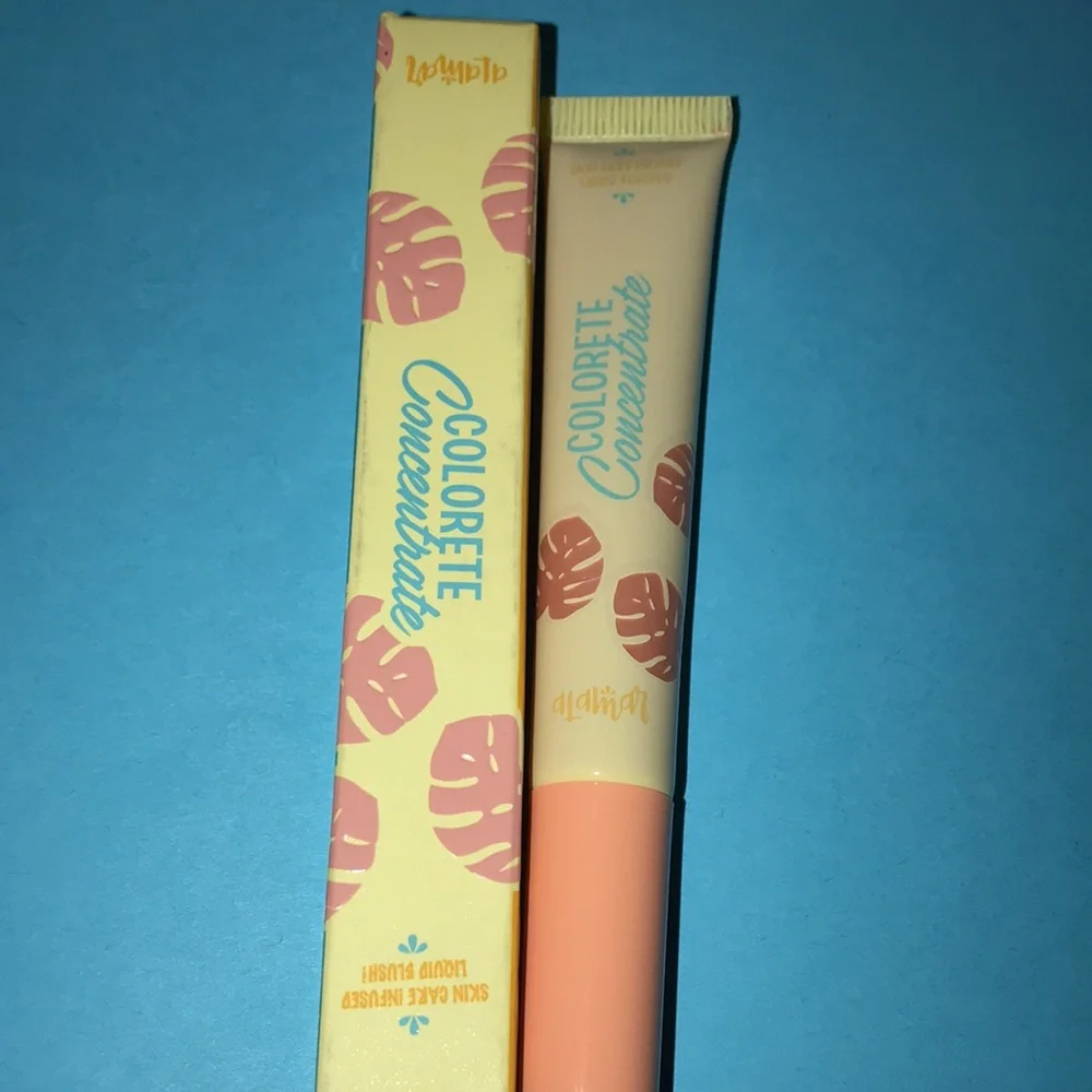 Alamar Cosmetics Colorete Concentrate Liquid Blush Amor De Melocoton NEW